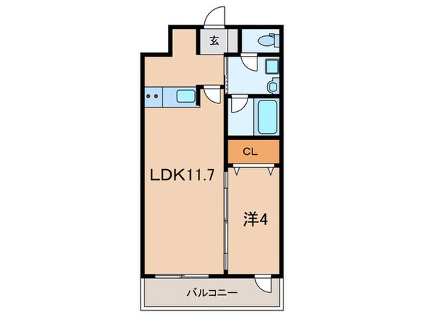 ウェルスクエア西宮甲東園の物件間取画像